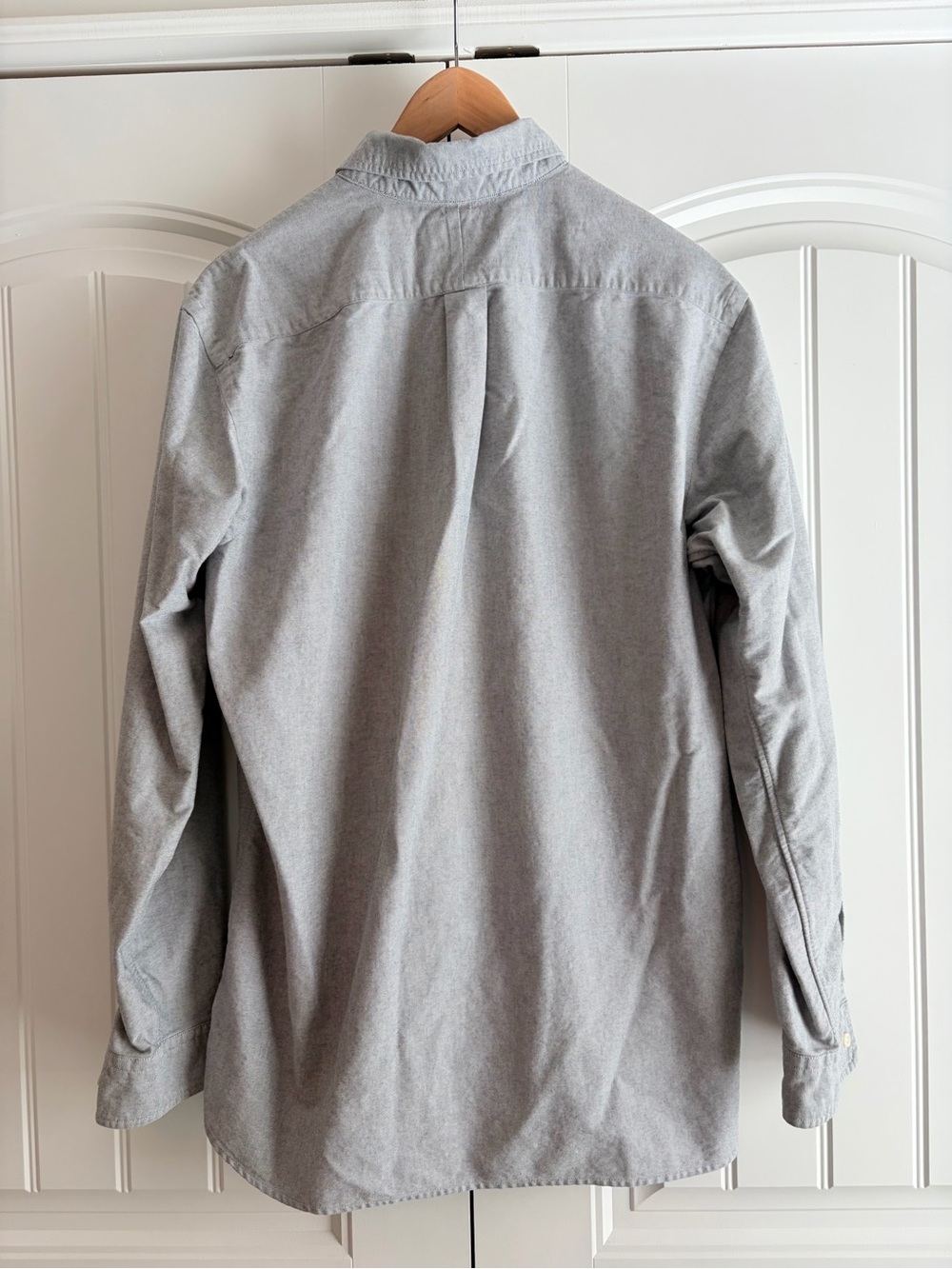 Ralph Lauren Men's Long Sleeve Gray Button Down Shirt Size Large - Picture 5 of 8